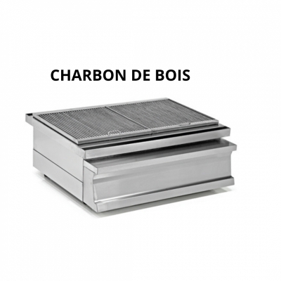 Barbecue au charbon de bois 80 cm